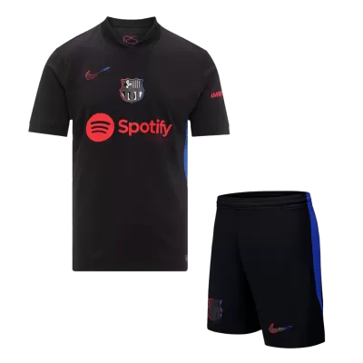 Calidad Premium Conjunto Barcelona 2024/25 Segunda Equipación Visitante Hombre (Camiseta + Pantalón Corto) - camisetasfutbol