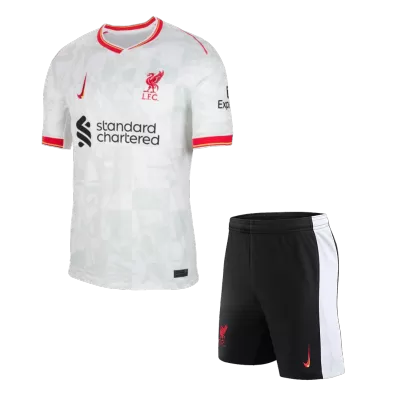 Conjunto Liverpool 
2024/25 Tercera Equipación Hombre (Camiseta + Pantalón Corto) - camisetasfutbol