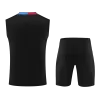 Conjunto Entrenamiento Barcelona 2024/25 Pre-Partido Hombre (Camiseta Sin Mangas + Pantalón Corto) - camisetasfutbol