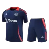 Conjunto Manchester United 2024/25 Pre-Partido Hombre (Camiseta + Pantalón Corto) - camisetasfutbol