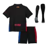 Calidad Premium Conjunto Completo Barcelona 2024/25 Segunda Equipación Visitante Niño (Camiseta + Pantalón Corto + Calcetines) - camisetasfutbol