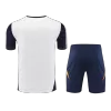 Conjunto Real Madrid 2024/25 Pre-Partido Entrenamiento Hombre (Camiseta + Pantalón Corto) - camisetasfutbol