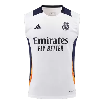 Camiseta sin Mangas Real Madrid 2024/25 Pre-Partido Hombre - camisetasfutbol