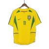 Camiseta Retro 2002/03 RONALDINHO #11 Brazil Primera Equipación Local Hombre - Versión Hincha - camisetasfutbol