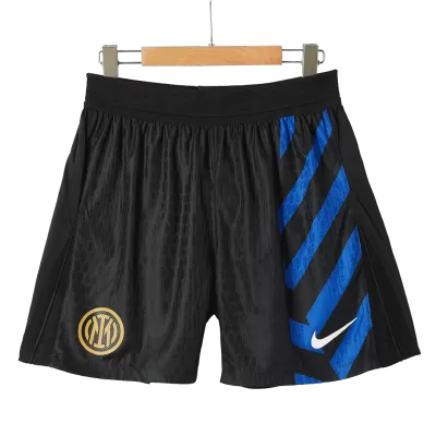 Pantalón Corto Auténtica Inter de Milán 2024/25 Primera Equipación Local Hombre - camisetasfutbol