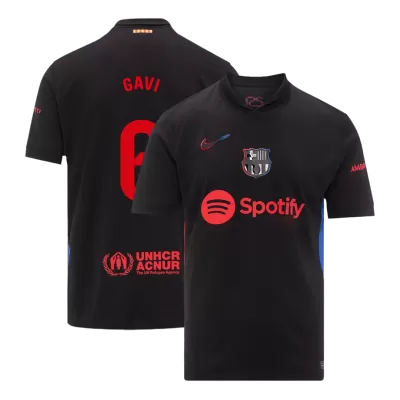 Camiseta GAVI #6 Barcelona 2024/25 Segunda Equipación Visitante Hombre - Versión Hincha - camisetasfutbol