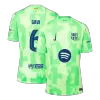 Calidad Premium Camiseta GAVI #6 Barcelona 2024/25 Tercera Equipación Hombre Spotify Logo Sin Texto- Versión Hincha - camisetasfutbol