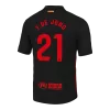 Camiseta Auténtica F.DE JONG #21 Barcelona 2024/25 Segunda Equipación Visitante Hombre - Versión Jugador - camisetasfutbol