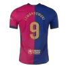 Camiseta Auténtica LEWANDOWSKI #9 Barcelona 2024/25 Primera Equipación Local Hombre Spotify Logo Sin Texto- Versión Jugador - camisetasfutbol