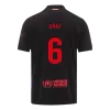 Camiseta GAVI #6 Barcelona 2024/25 Segunda Equipación Visitante Hombre - Versión Hincha - camisetasfutbol