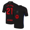 Camiseta Auténtica F.DE JONG #21 Barcelona 2024/25 Segunda Equipación Visitante Hombre Spotify Logo Sin Texto- Versión Jugador - camisetasfutbol