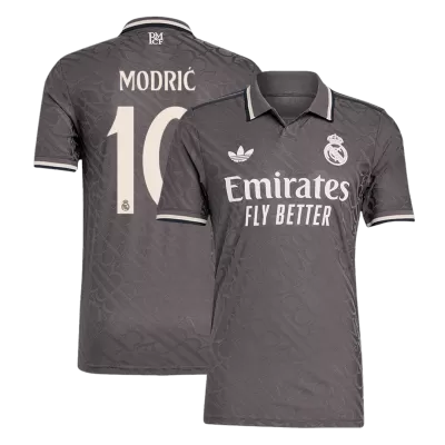 Camiseta Auténtica MODRIĆ #10 Real Madrid 2024/25 Tercera Equipación Hombre - Versión Jugador - camisetasfutbol