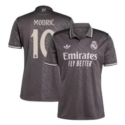 Calidad Premium Camiseta MODRIĆ #10 Real Madrid 2024/25 Tercera Equipación Hombre - Versión Hincha - camisetasfutbol