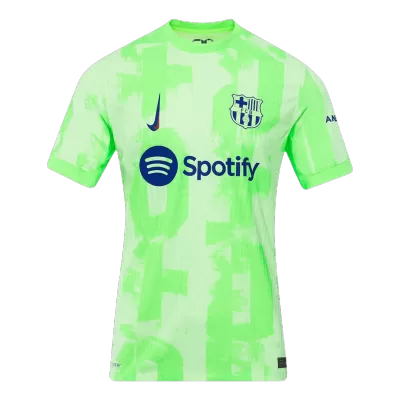 UCL Camiseta Auténtica Barcelona 2024/25 Tercera Equipación Hombre - Versión Jugador - camisetasfutbol