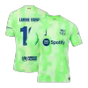 UCL Camiseta Auténtica LAMINE YAMAL #19 Barcelona 2024/25 Tercera Equipación Hombre - Versión Jugador - camisetasfutbol