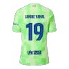 UCL Camiseta Auténtica LAMINE YAMAL #19 Barcelona 2024/25 Tercera Equipación Hombre - Versión Jugador - camisetasfutbol