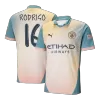 UCL Camiseta RODRIGO #16 Manchester City 2024/25 Cuarta Equipación Hombre - Versión Hincha - camisetasfutbol