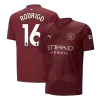 Camiseta RODRIGO #16 Manchester City 2024/25 Tercera Equipación Hombre - Versión Hincha - camisetasfutbol