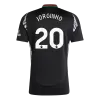 Camiseta JORGINHO #20 Arsenal 2024/25 Segunda Equipación Visitante Hombre - Versión Hincha - camisetasfutbol