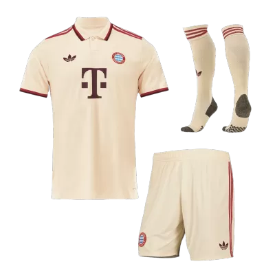 UCL Conjunto Completo Bayern Munich 2024/25 Tercera Equipación Hombre (Camiseta + Pantalón Corto + Calcetines) - camisetasfutbol