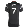 Camiseta Auténtica SAKA #7 Arsenal 2024/25 Segunda Equipación Visitante Hombre - Versión Jugador - camisetasfutbol