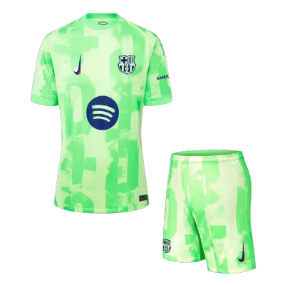 Calidad Premium Conjunto Barcelona 2024/25 Tercera Equipación Hombre (Camiseta + Pantalón Corto) - camisetasfutbol