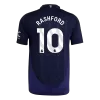 Camiseta Auténtica RASHFORD #10 Manchester United 2024/25 Segunda Equipación Visitante Hombre - Versión Jugador - camisetasfutbol