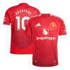 Camiseta Auténtica RASHFORD #10 Manchester United 2024/25 Primera Equipación Local Hombre - Versión Jugador - camisetasfutbol