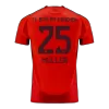 Camiseta Auténtica MÜLLER #25 Bayern Munich 2024/25 Primera Equipación Local Hombre - Versión Jugador - camisetasfutbol