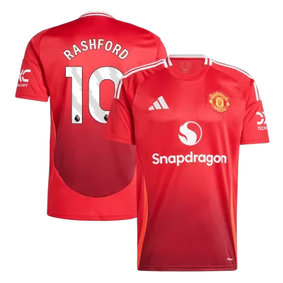 Camiseta RASHFORD #10 Manchester United 2024/25 Primera Equipación Local Hombre - Versión Hincha - camisetasfutbol