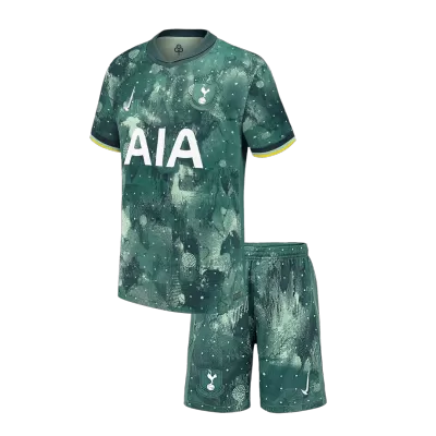 Miniconjunto Tottenham Hotspur 2024/25 Tercera Equipación Niño (Camiseta + Pantalón Corto) - camisetasfutbol