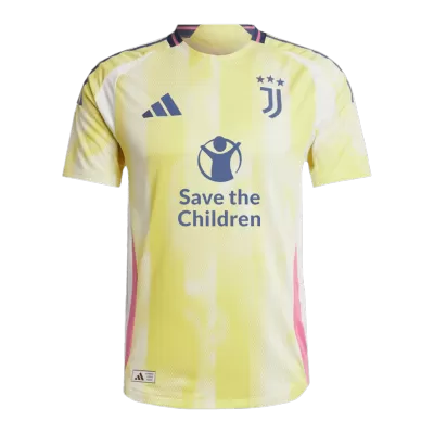 Camiseta Auténtica Juventus 2024/25 Segunda Equipación Visitante Hombre - Versión Jugador - camisetasfutbol