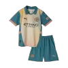 UCL Miniconjunto Manchester City 2024/25 Cuarta Equipación Niño (Camiseta + Pantalón Corto) - camisetasfutbol