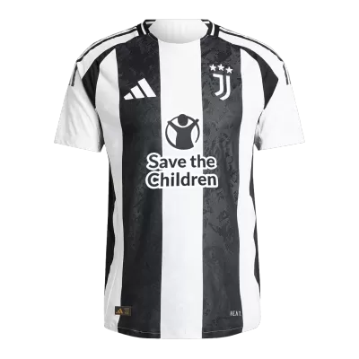 Camiseta Auténtica Juventus 2024/25 Primera Equipación Local Hombre - Versión Jugador - camisetasfutbol