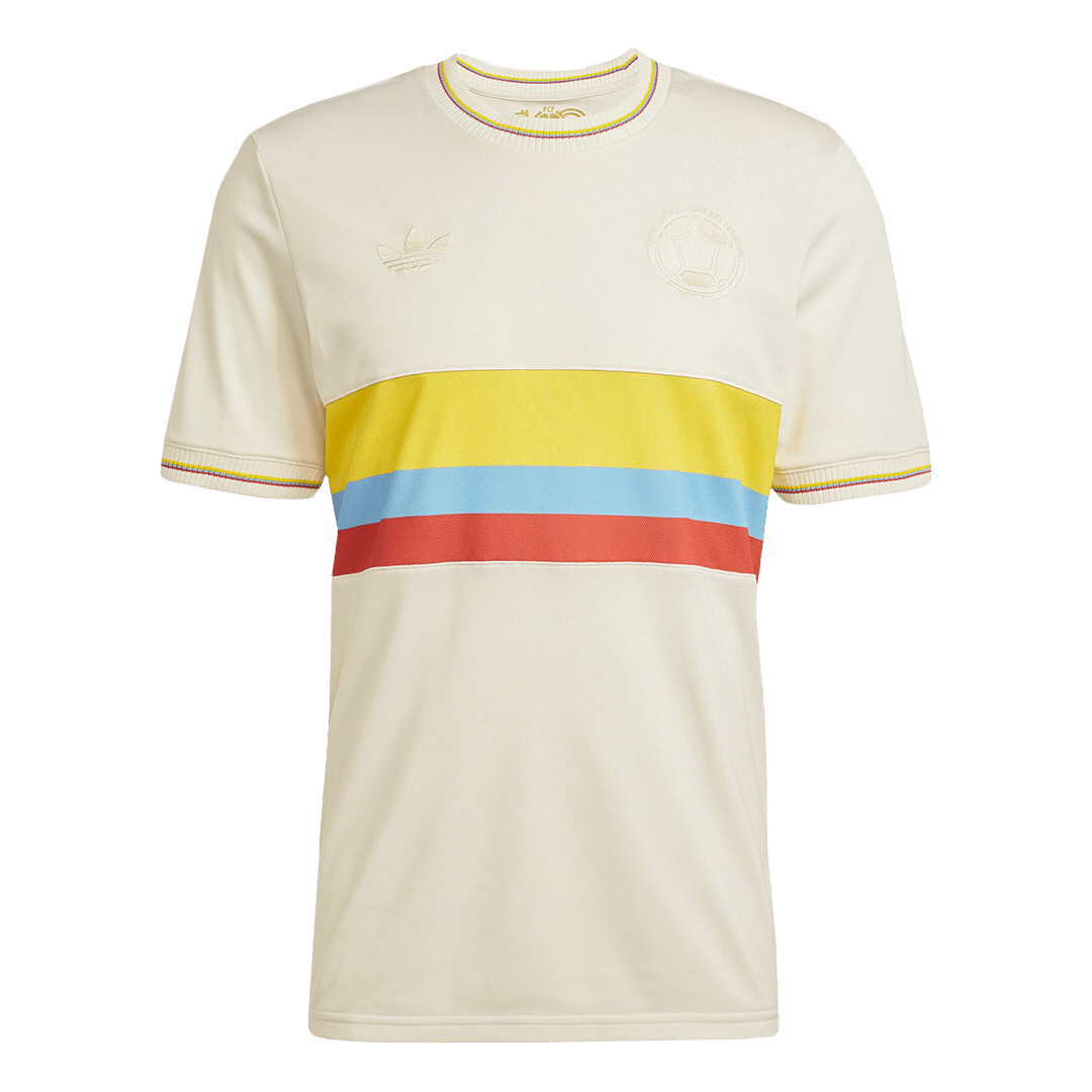 Camiseta Colombia Aniversario de 100 Años Hombre - Versión Hincha - camisetasfutbol