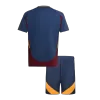 Miniconjunto Roma 2024/25 Tercera Equipación Niño (Camiseta + Pantalón Corto) - camisetasfutbol