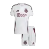 Miniconjunto Ajax 2024/25 Tercera Equipación Niño (Camiseta + Pantalón Corto) - camisetasfutbol