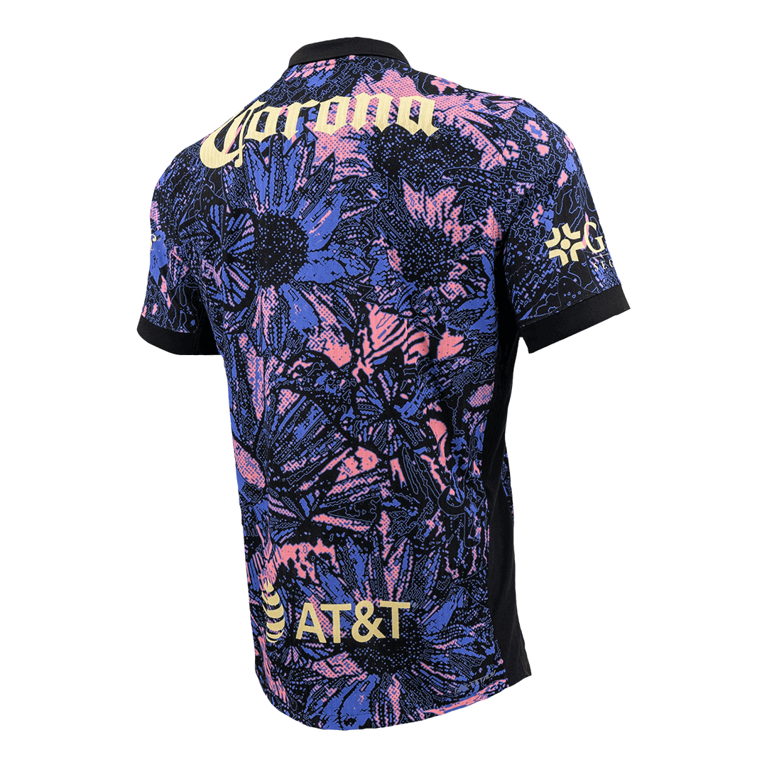 Camiseta Auténtica Club America Aguilas Tercera Equipación Hombre - Versión Jugador - camisetasfutbol