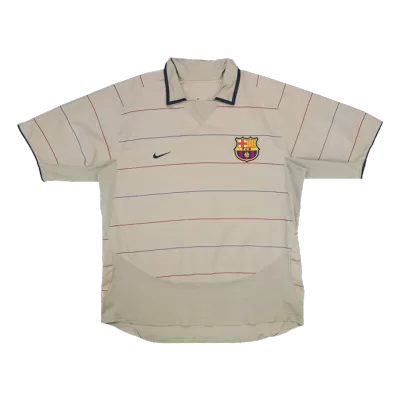 Camiseta Retro 2003/04 Barcelona Segunda Equipación Visitante Hombre - Versión Hincha - camisetasfutbol