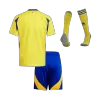 Miniconjunto Completo Al Nassr 2024/25 Primera Equipación Local Niño (Camiseta + Pantalón Corto + Calcetines) - camisetasfutbol