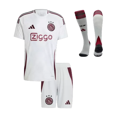 Miniconjunto Completo Ajax 2024/25 Tercera Equipación Niño (Camiseta + Pantalón Corto + Calcetines) - camisetasfutbol