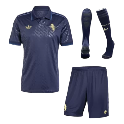 Conjunto Completo Juventus 2024/25 Tercera Equipación Hombre (Camiseta + Pantalón Corto + Calcetines) - camisetasfutbol