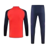 Conjunto Entrenamiento Manchester United 2024/25 Hombre (Chándal de Media Cremallera + Pantalón) - camisetasfutbol