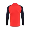 Conjunto Entrenamiento Manchester United 2024/25 Hombre (Chándal de Media Cremallera + Pantalón) - camisetasfutbol