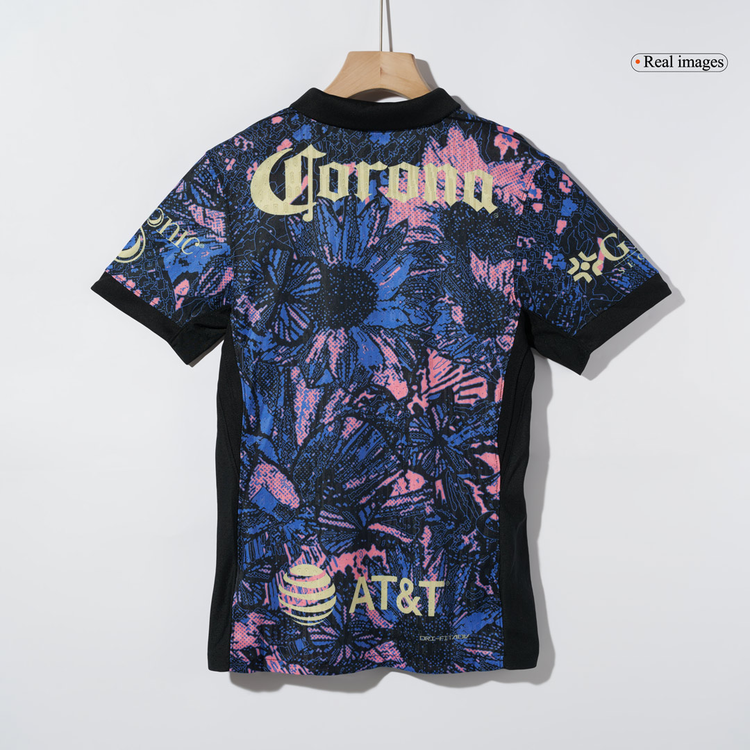 Camiseta Auténtica Club America Aguilas Tercera Equipación Hombre - Versión Jugador - camisetasfutbol