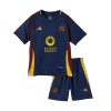 Miniconjunto Roma 2024/25 Tercera Equipación Niño (Camiseta + Pantalón Corto) - camisetasfutbol