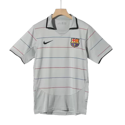 Camiseta Retro 2003/04 Barcelona Segunda Equipación Visitante Hombre - Versión Hincha - camisetasfutbol