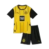 Calidad Premium Miniconjunto Borussia Dortmund 2024/25 Primera Equipación Local Niño (Camiseta + Pantalón Corto)  - camisetasfutbol