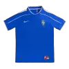 Camiseta Retro 1998 Brazil Segunda Equipación Visitante Hombre - Versión Hincha - camisetasfutbol