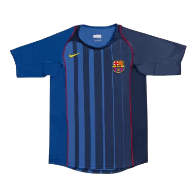 Camiseta Retro 2004/05 Barcelona Segunda Equipación Visitante Hombre - Versión Hincha - camisetasfutbol